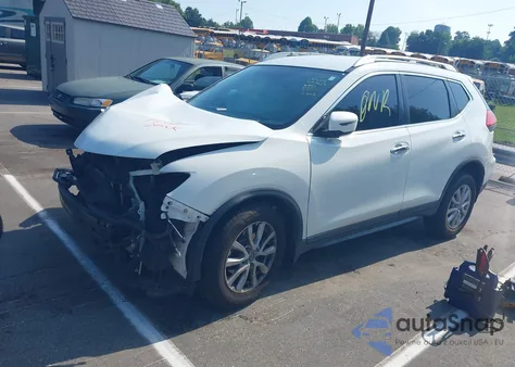2017 Nissan Rogue Sv from USA, damaged, VIN KNMAT2MT2HP559659